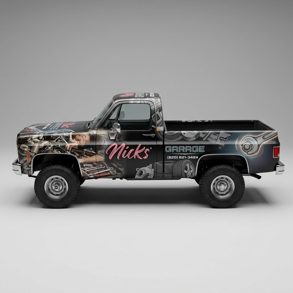 1979 Chevrolet K20 Pickup 4WD Custom Deluxe wrap concept