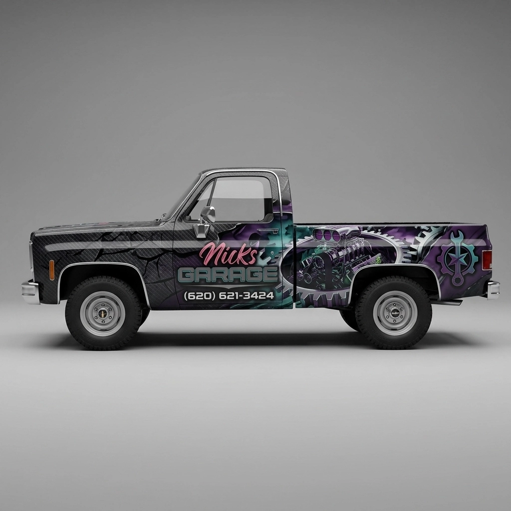 1979 Chevrolet K20 Pickup 4WD Custom Deluxe wrap concept
