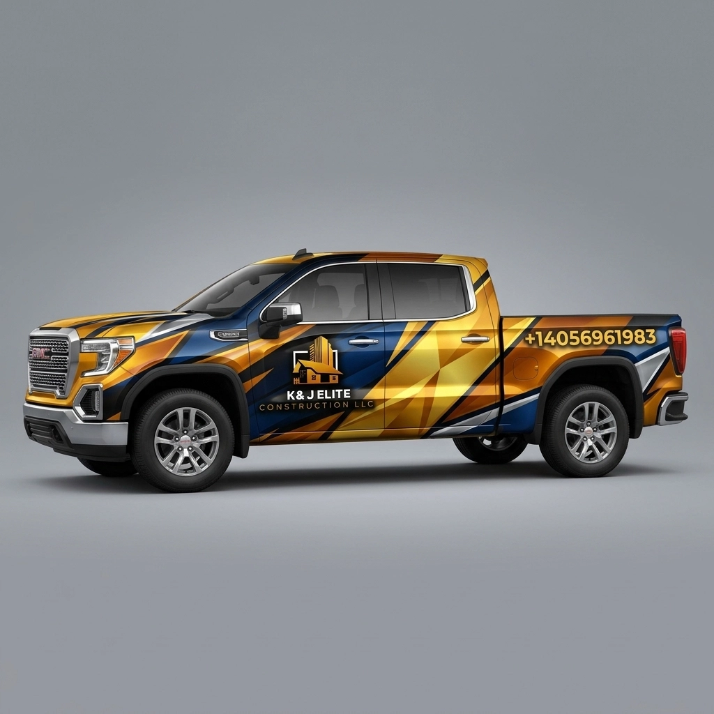 2022 GMC Sierra 1500 SLT wrap concept