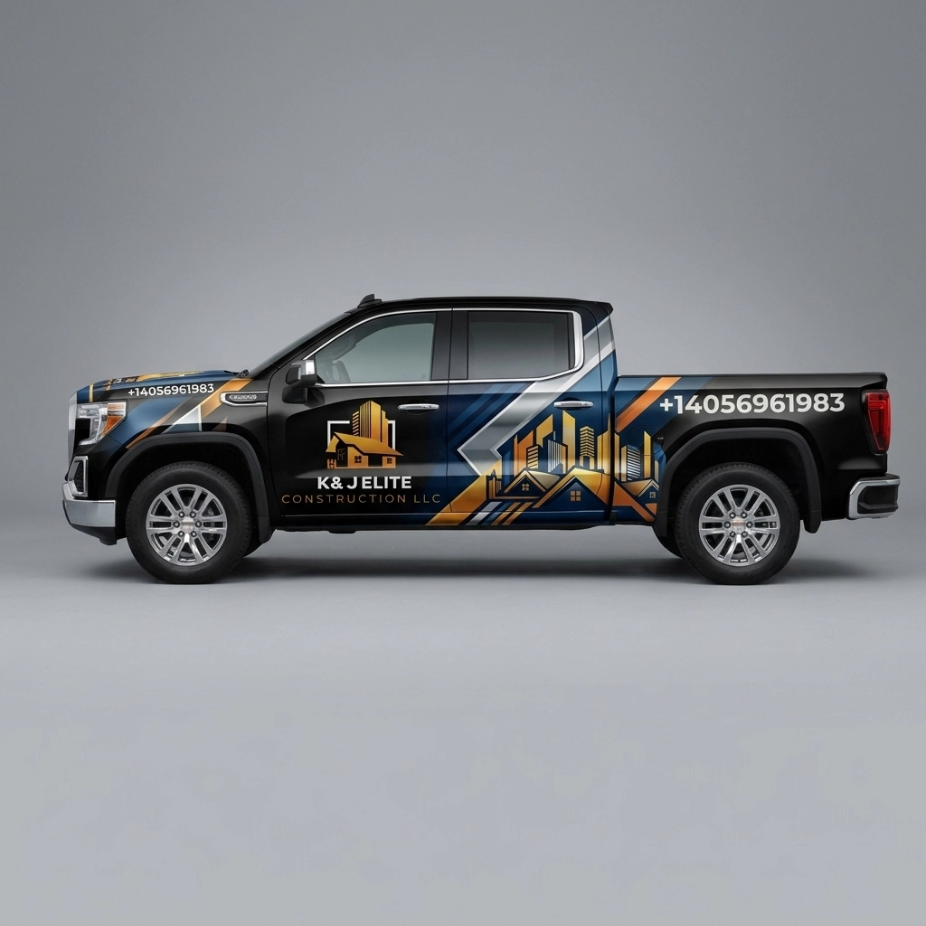 2022 GMC Sierra 1500 SLT wrap concept
