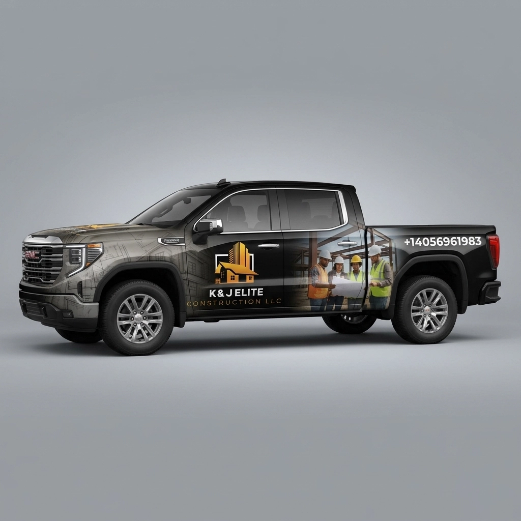 2022 GMC Sierra 1500 SLT wrap concept