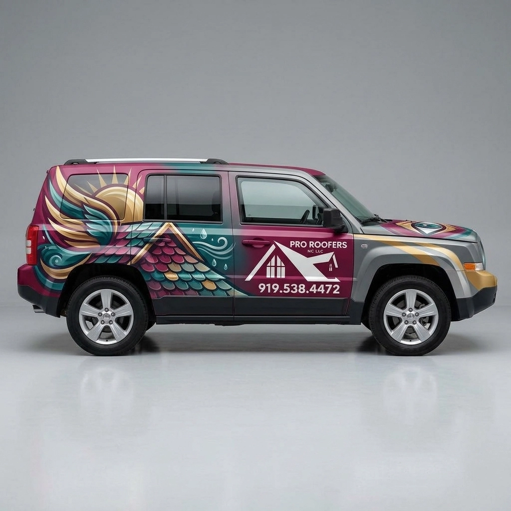 2017 Jeep Patriot Latitude wrap concept
