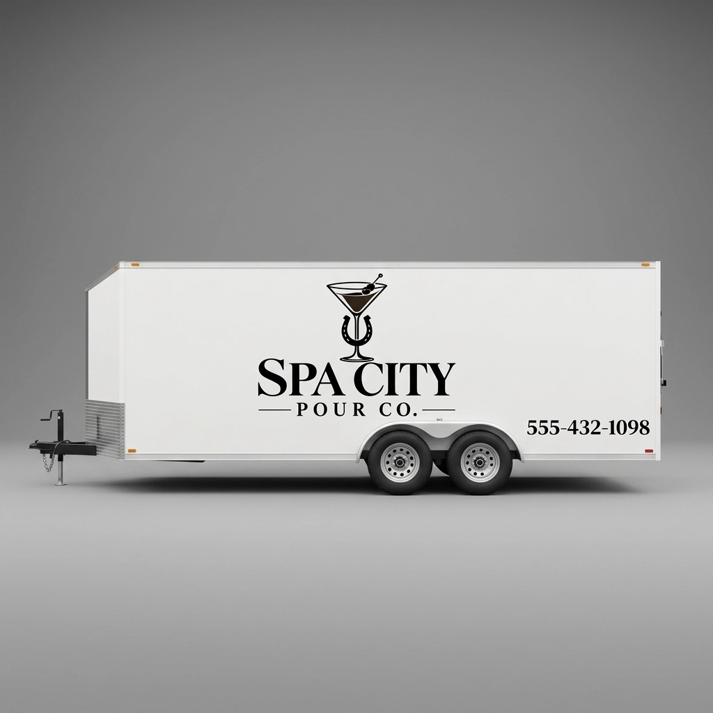 Flat Nose Trailer wrap concept