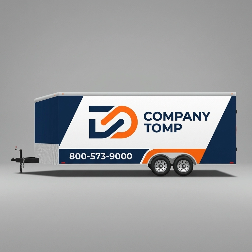 V-Nose Trailer wrap concept