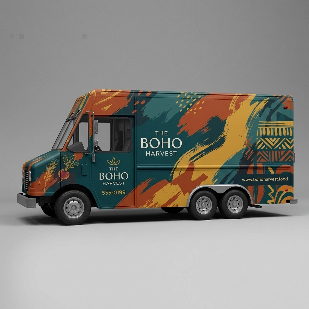 V-Nose Trailer wrap concept