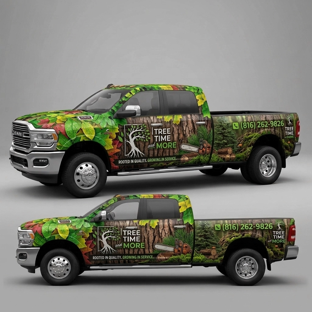 2023 Ram 3500 Tradesman wrap concept