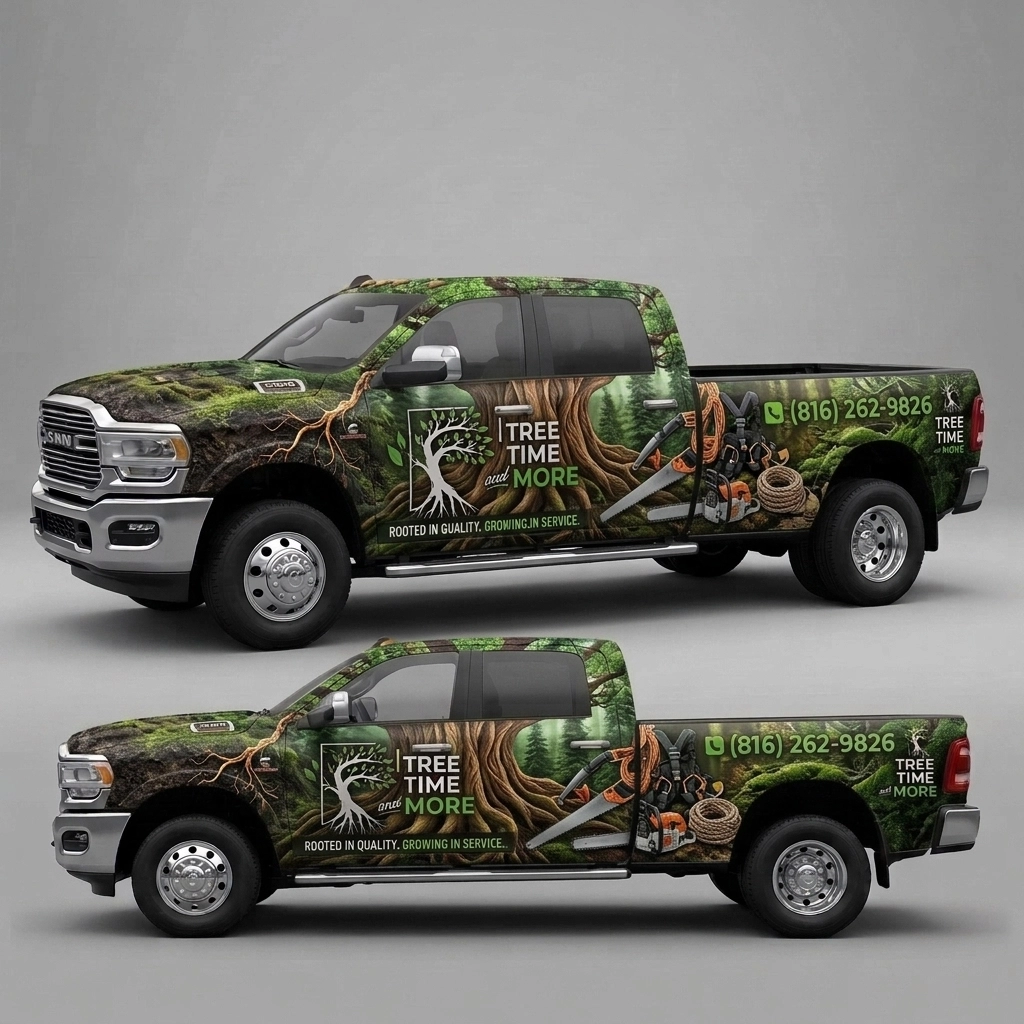 2023 Ram 3500 Tradesman wrap concept