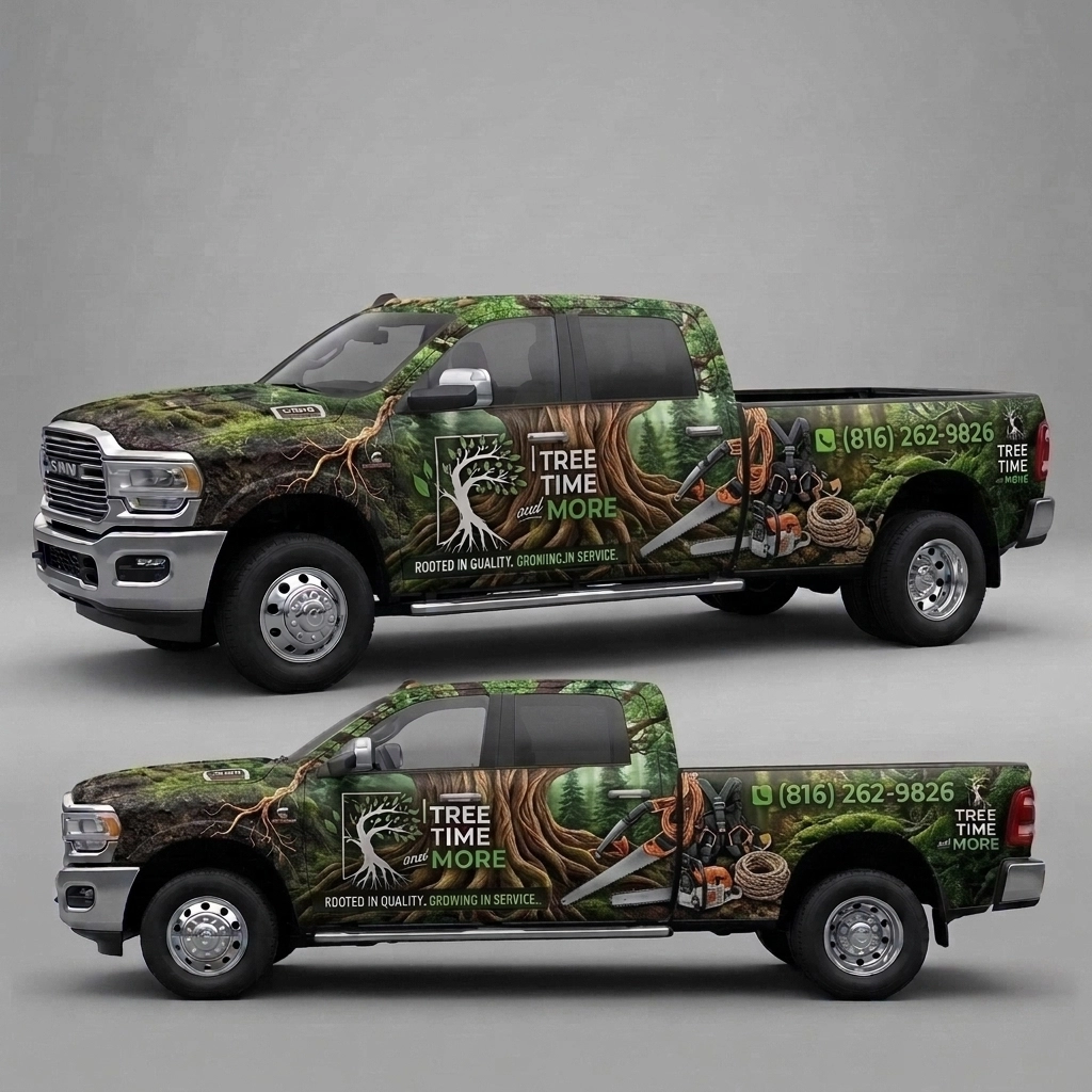 2023 Ram 3500 Tradesman wrap concept