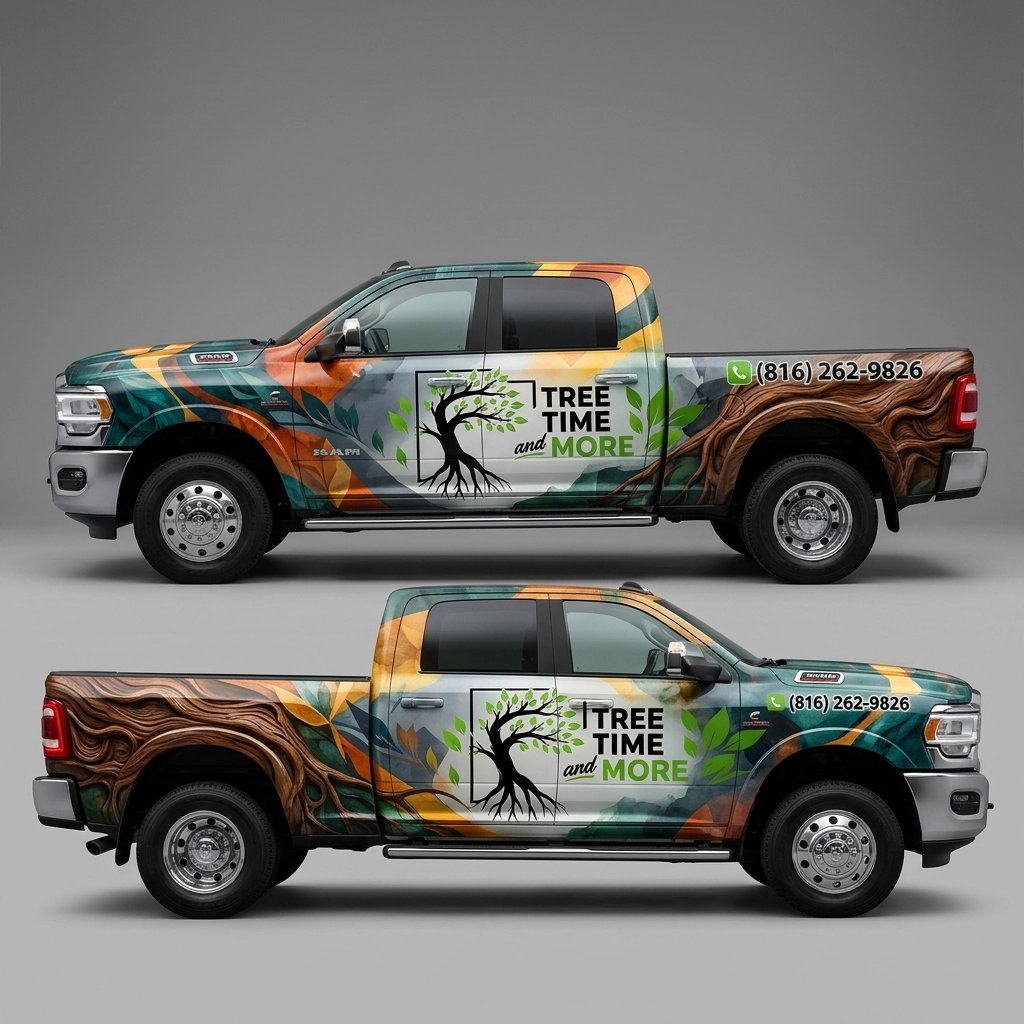 2023 Ram 3500 Tradesman wrap concept