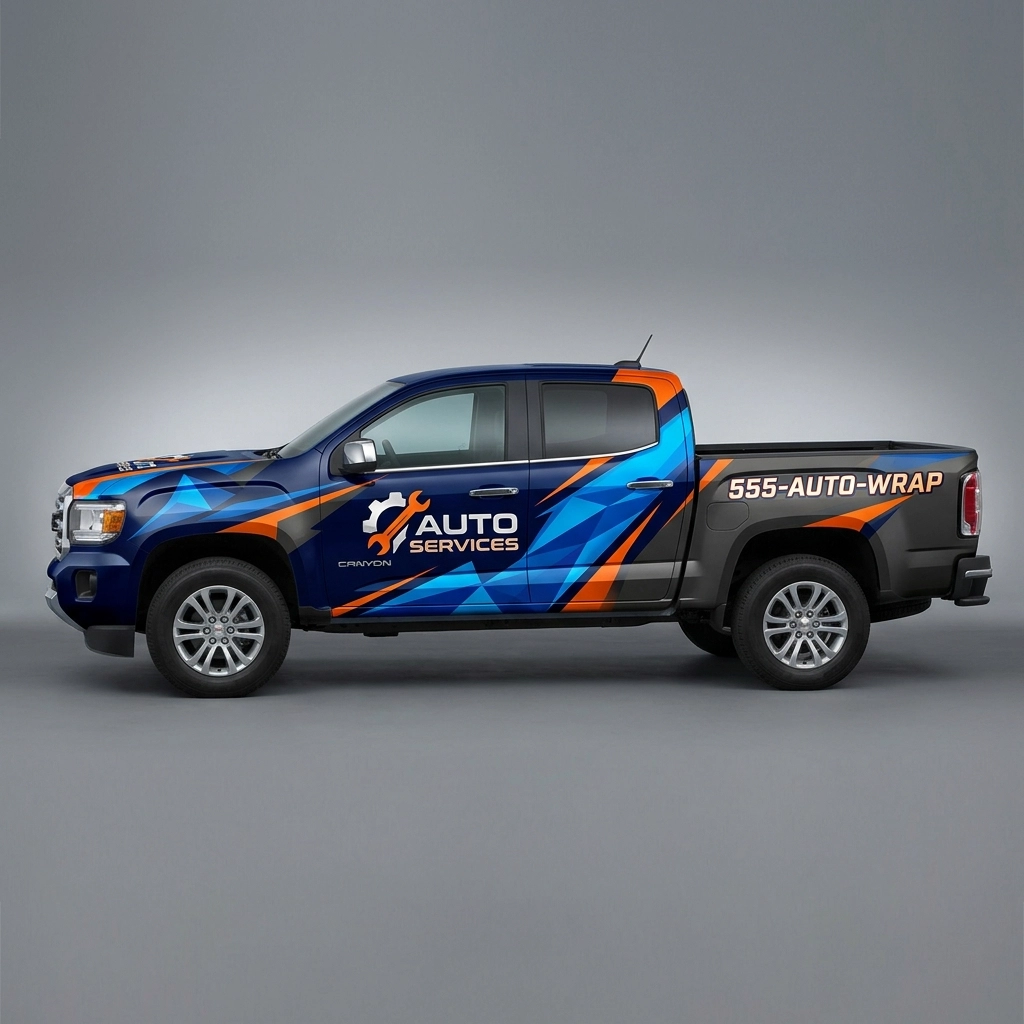 2016 GMC Canyon SLE wrap concept