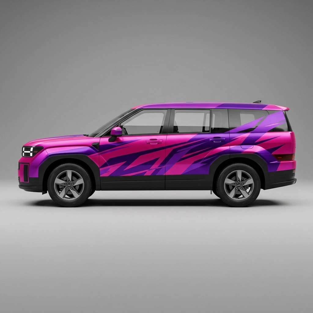 2025 Hyundai Santa Fe Hybrid SEL wrap concept