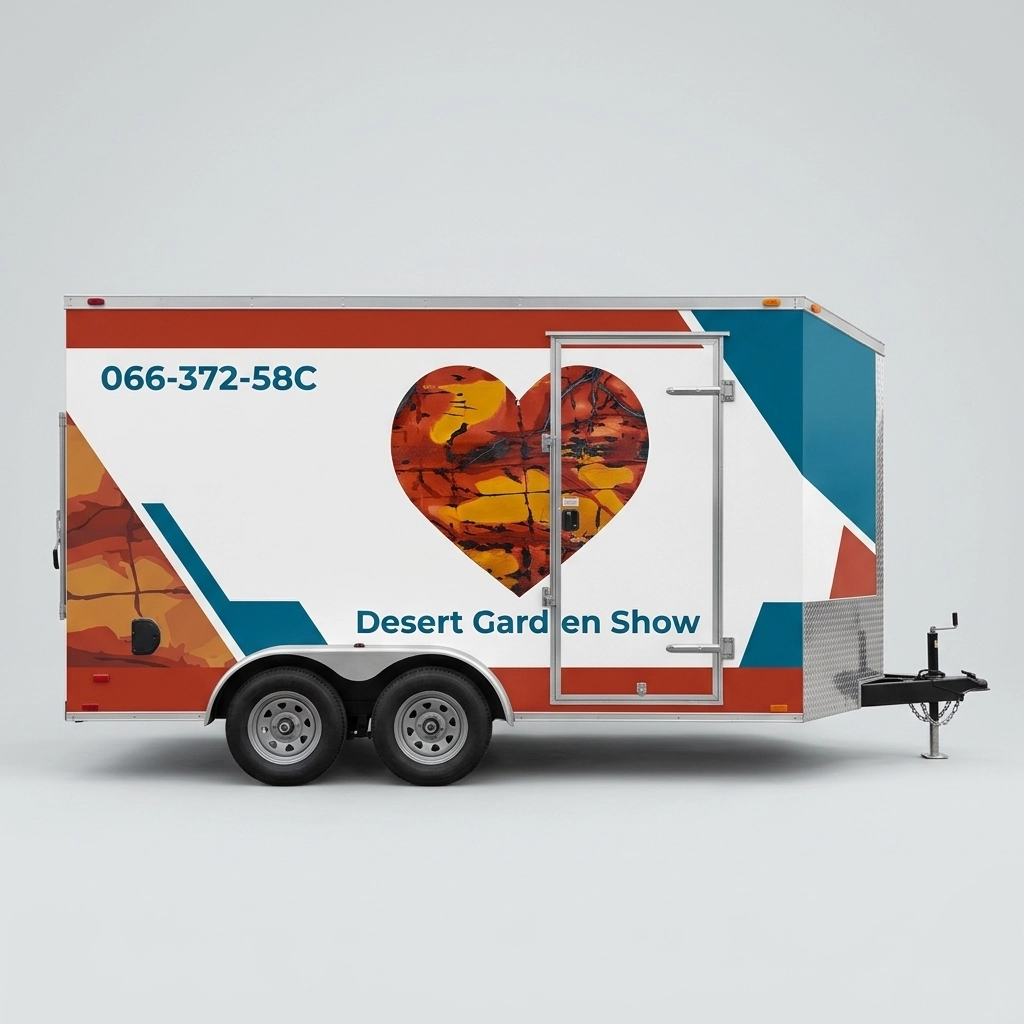 V-Nose Trailer wrap concept