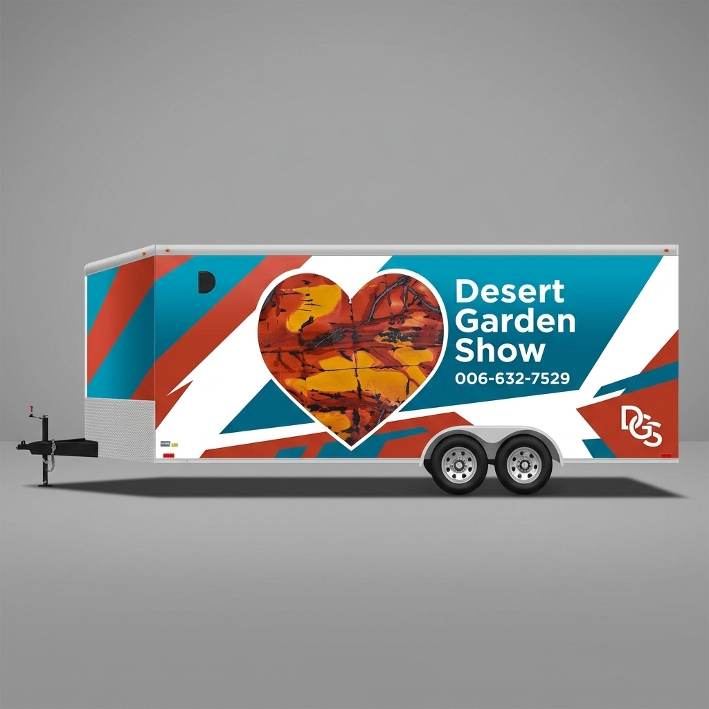V-Nose Trailer wrap concept