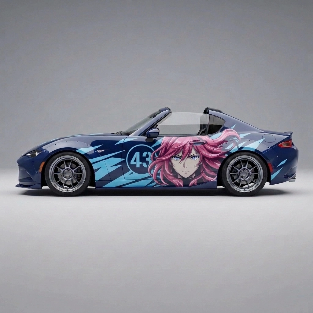 2023 Mazda MX-5 Miata RF Grand Touring wrap concept