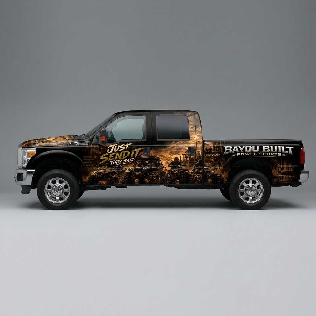 2011 Ford F-250 Super Duty Lariat wrap concept