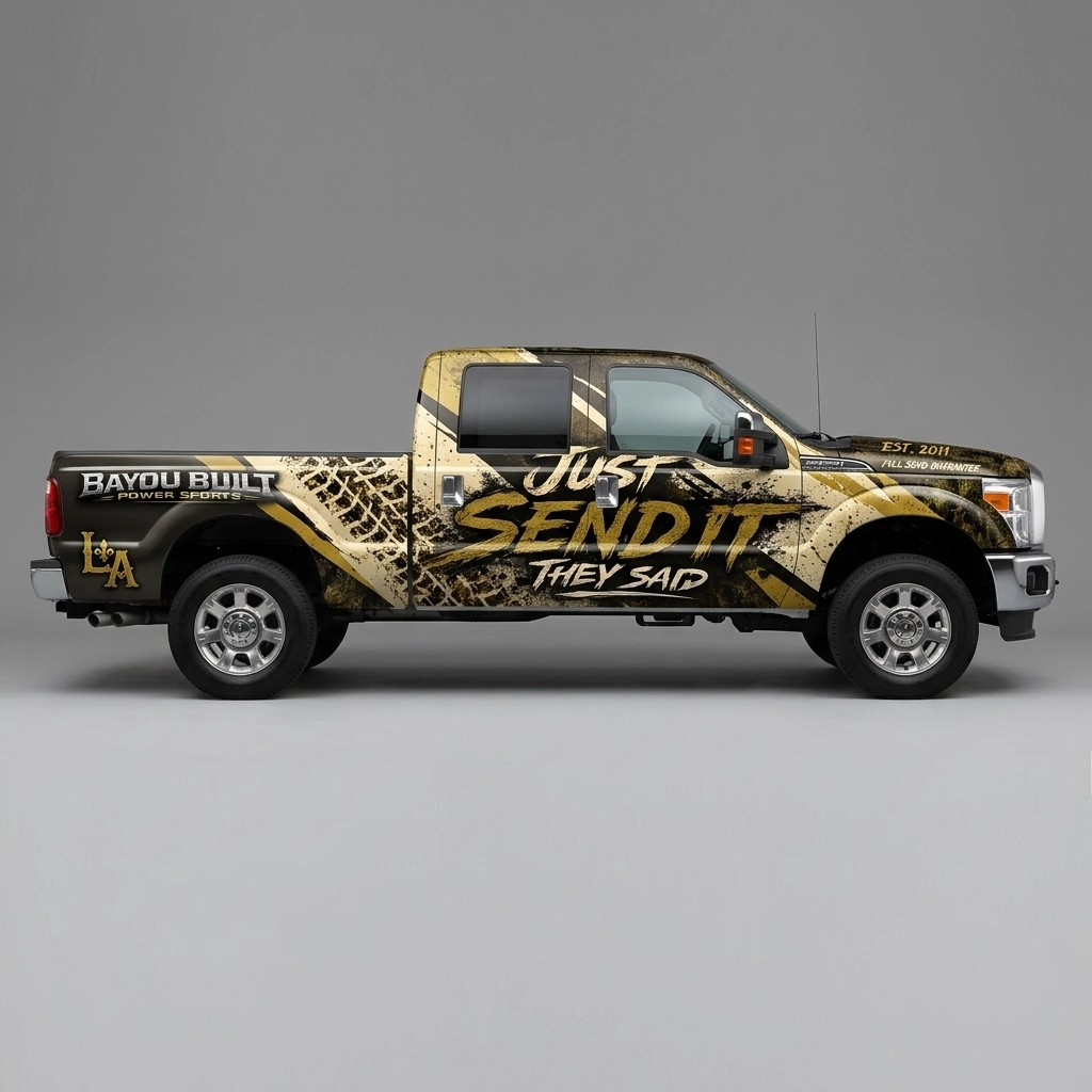 2011 Ford F-250 Super Duty Lariat wrap concept