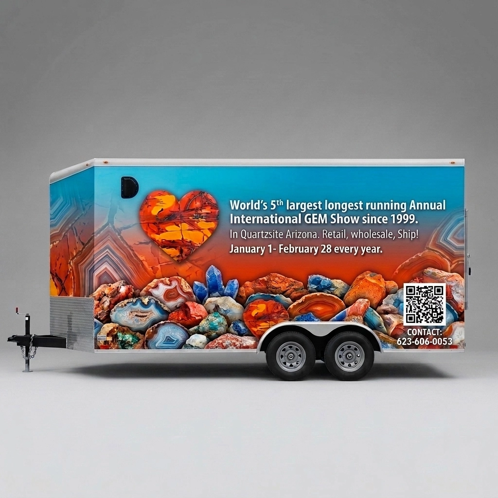 V-Nose Trailer wrap concept