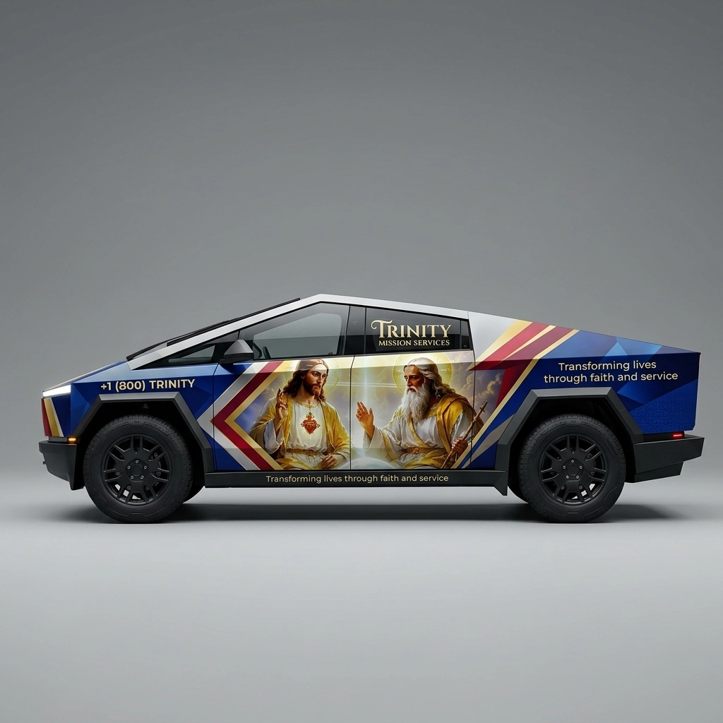 2026 Tesla Cybertruck Dual Motor wrap concept