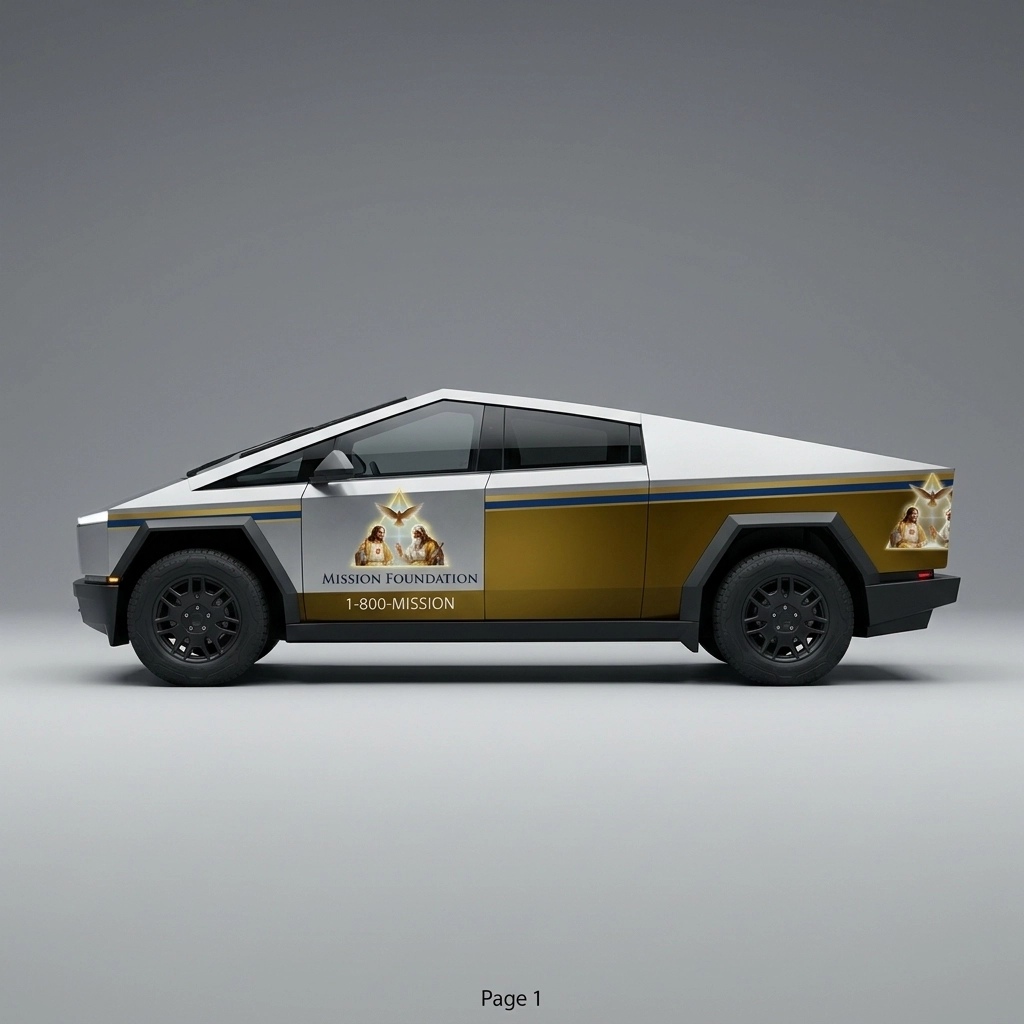 2026 Tesla Cybertruck Dual Motor wrap concept