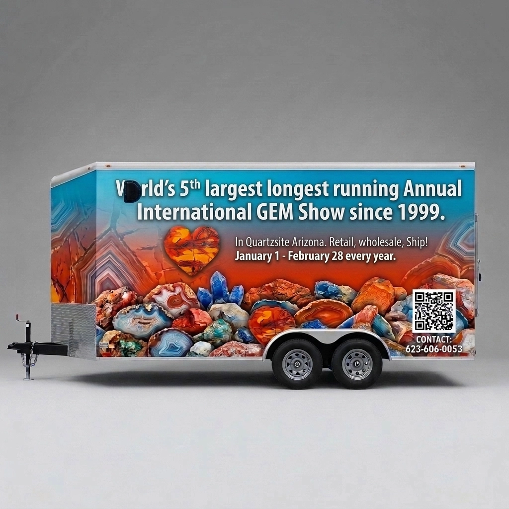 V-Nose Trailer wrap concept