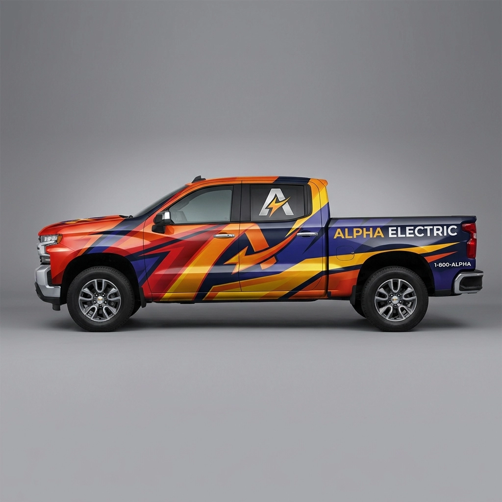 2020 Chevrolet Silverado 1500 RST wrap concept