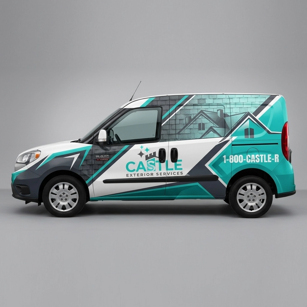 2017 Ram ProMaster City Tradesman wrap concept