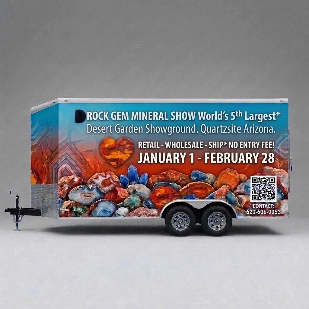 V-Nose Trailer wrap concept
