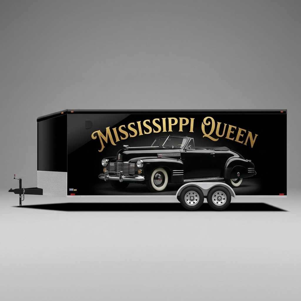 V-Nose Trailer wrap concept