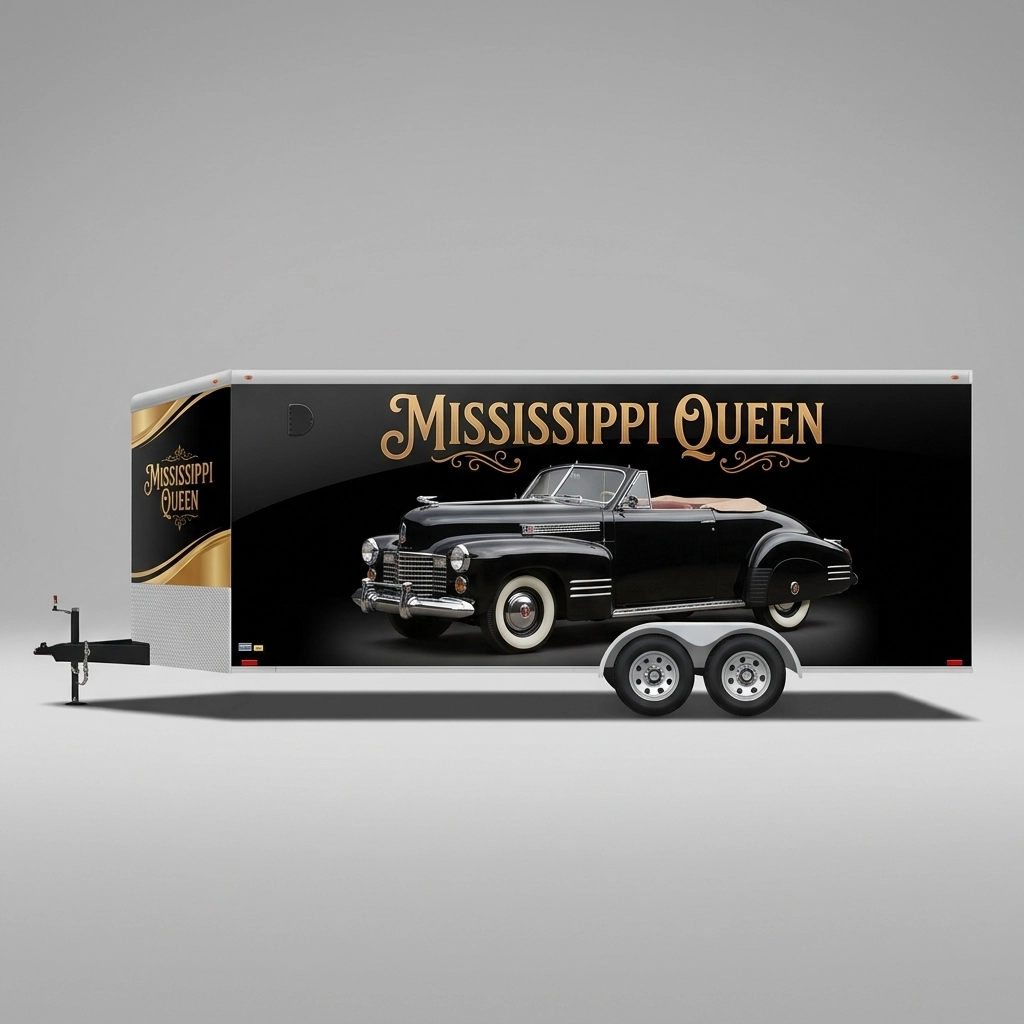 V-Nose Trailer wrap concept