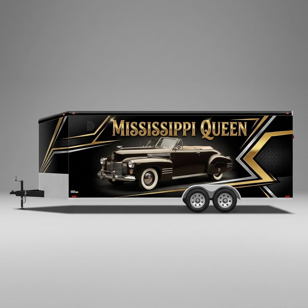 V-Nose Trailer wrap concept