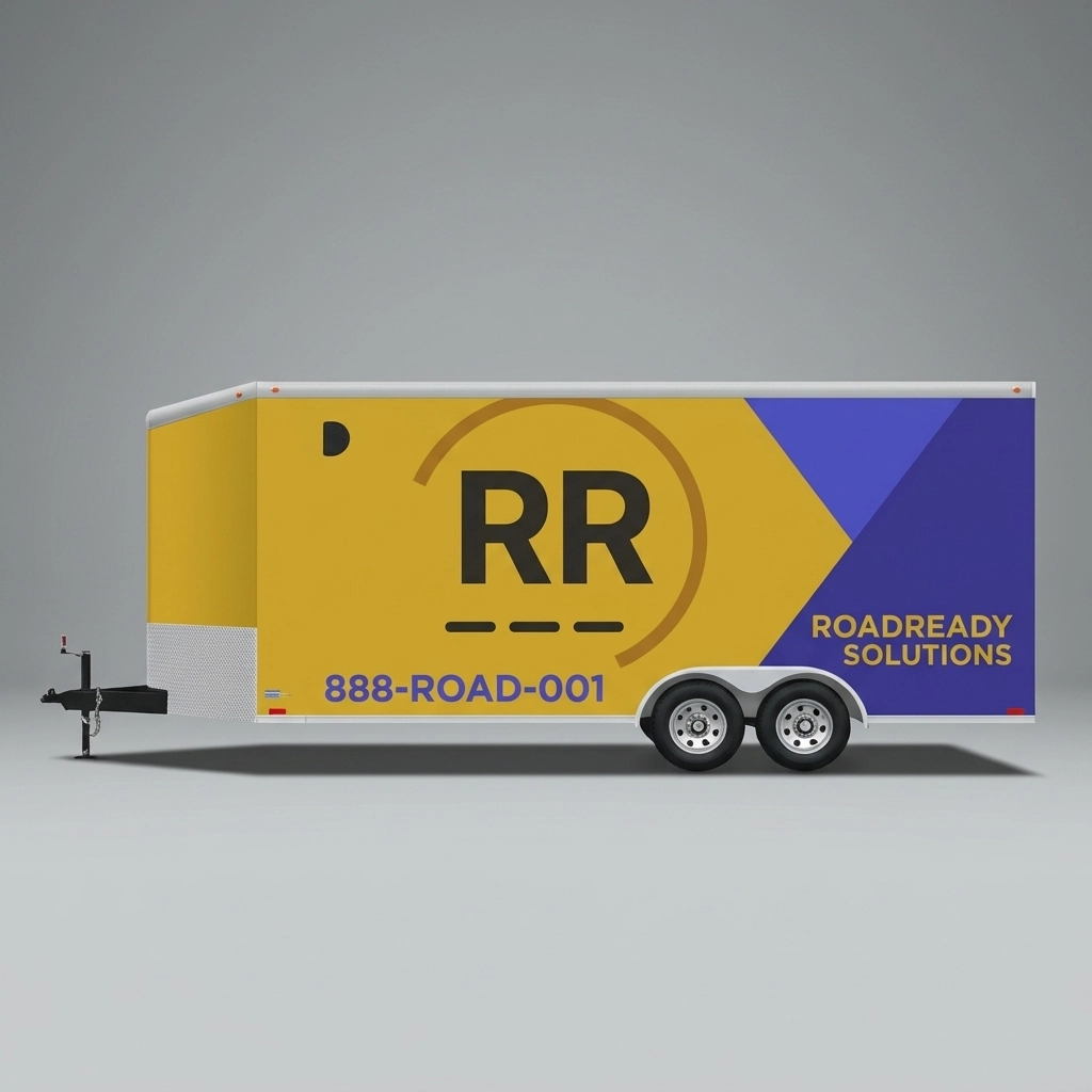 V-Nose Trailer wrap concept