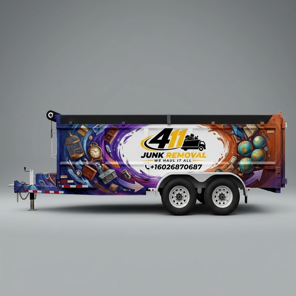 Dump Trailer wrap concept