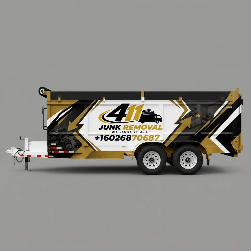 Dump Trailer wrap concept