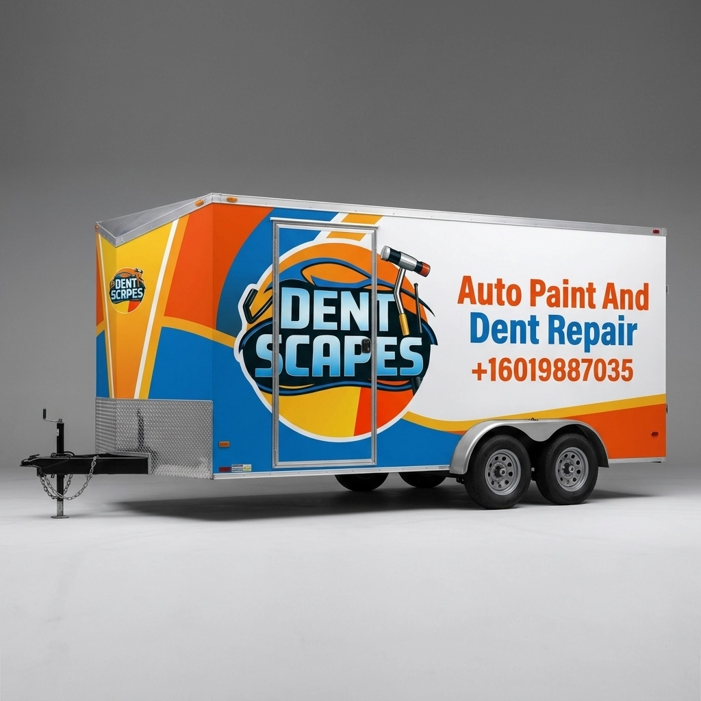 V-Nose Trailer wrap concept