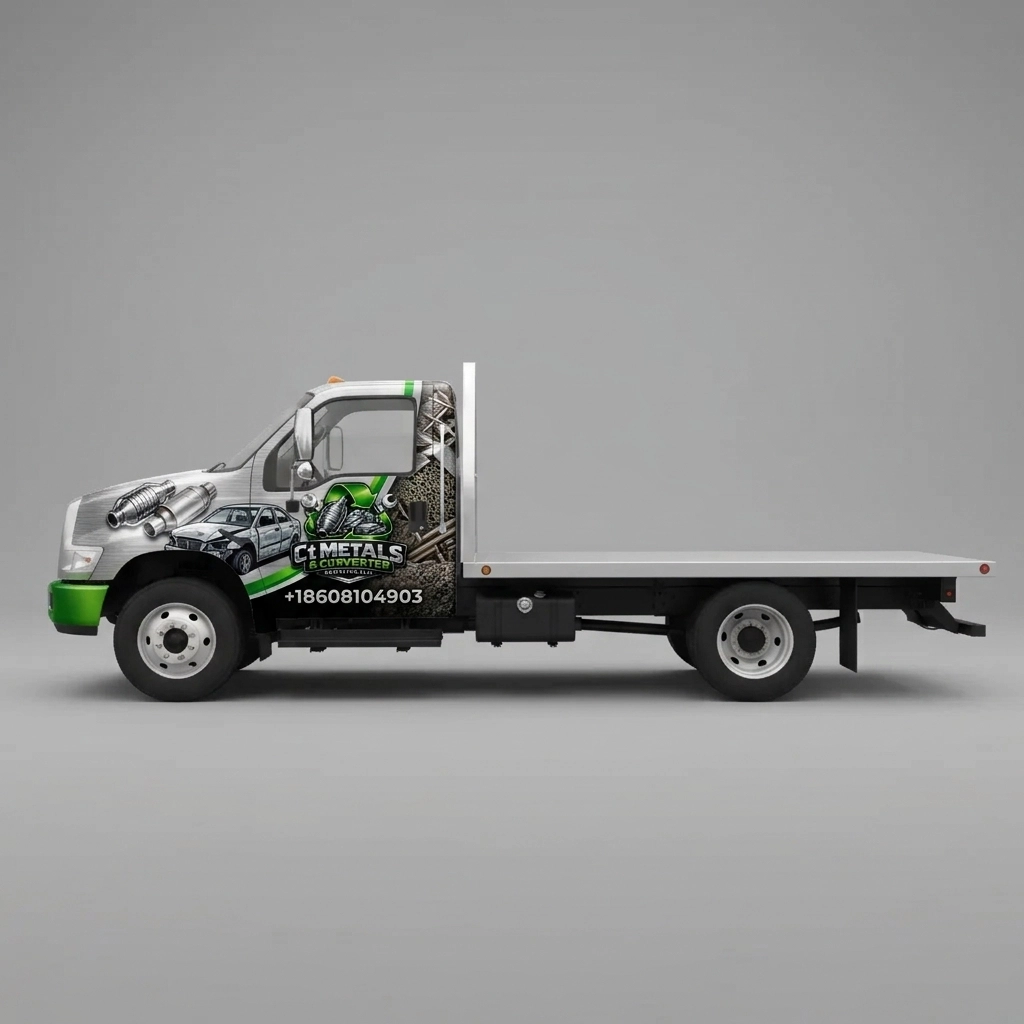 Flatbed Truck wrap concept