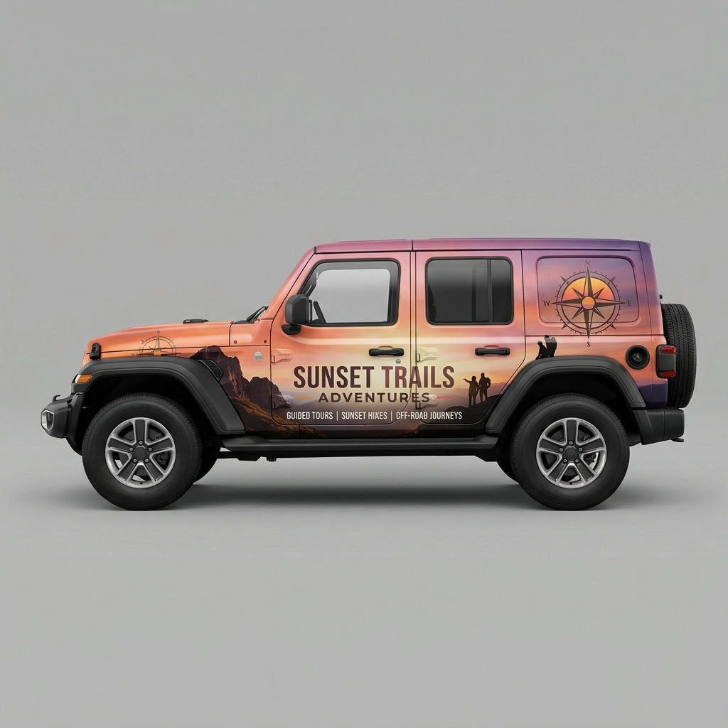 2024 Jeep Wrangler Unlimited Sahara wrap concept