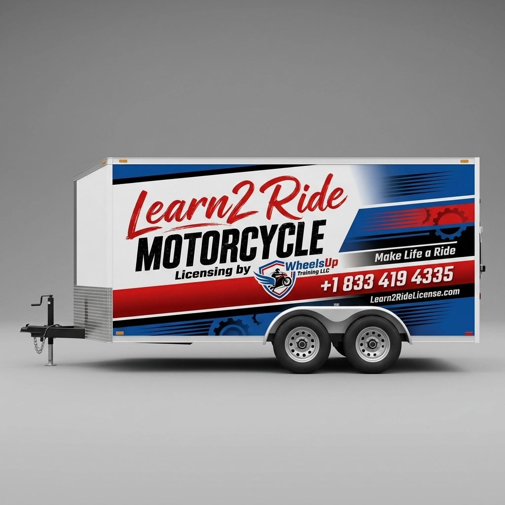 Flat Nose Trailer wrap concept
