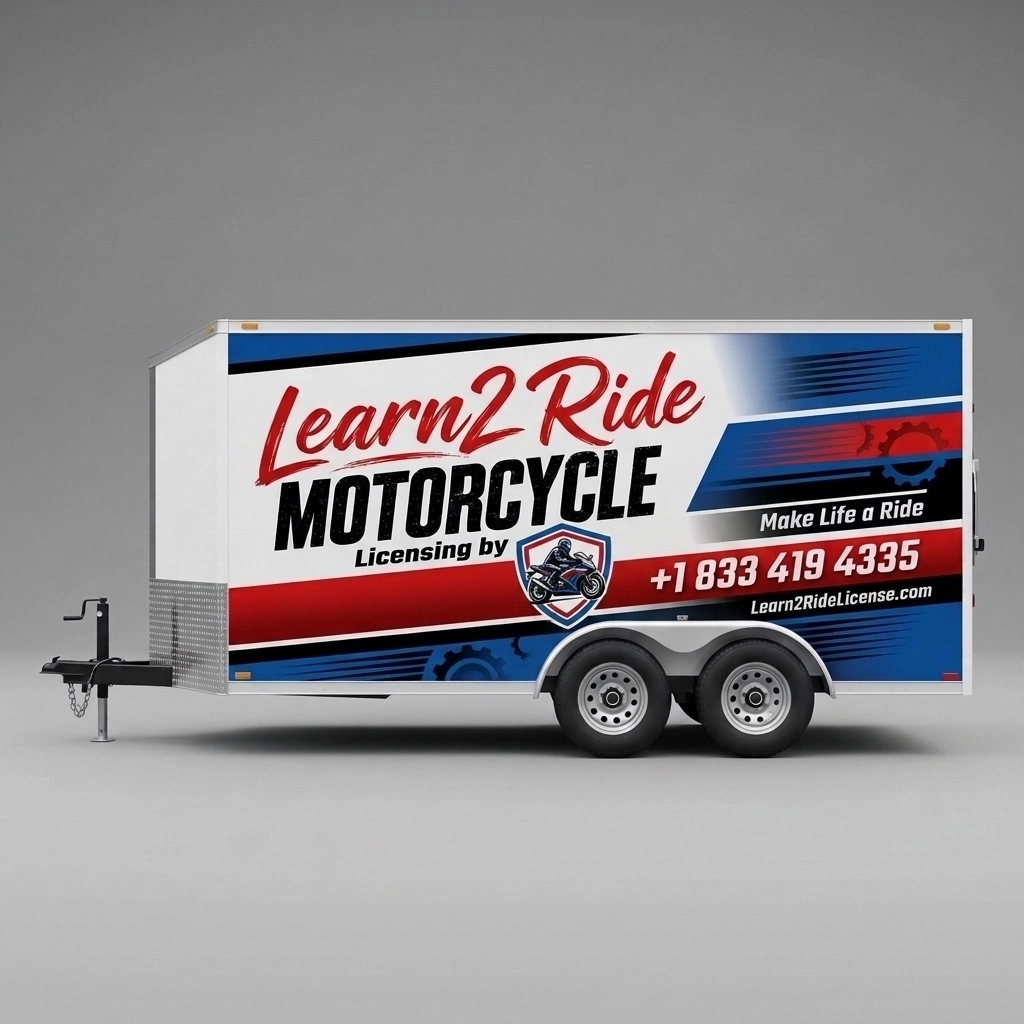 Flat Nose Trailer wrap concept