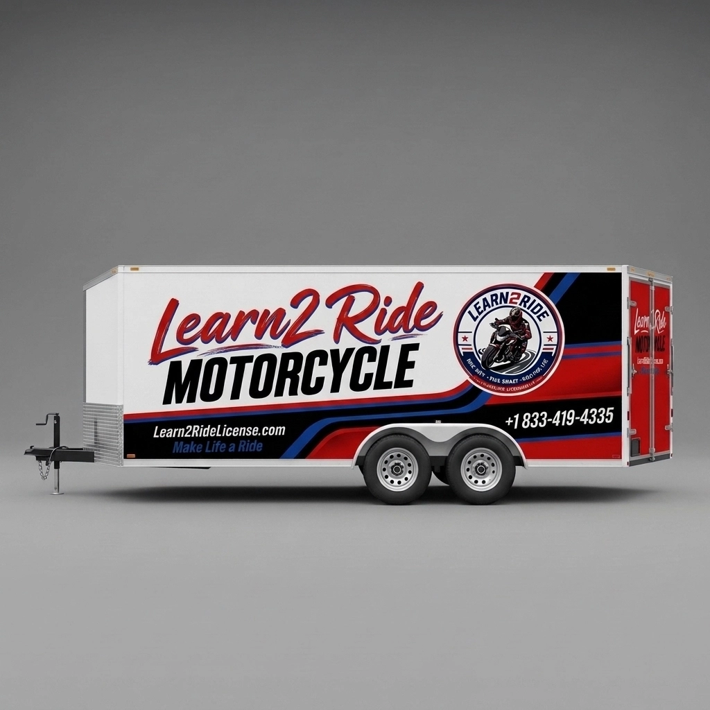 Flat Nose Trailer wrap concept