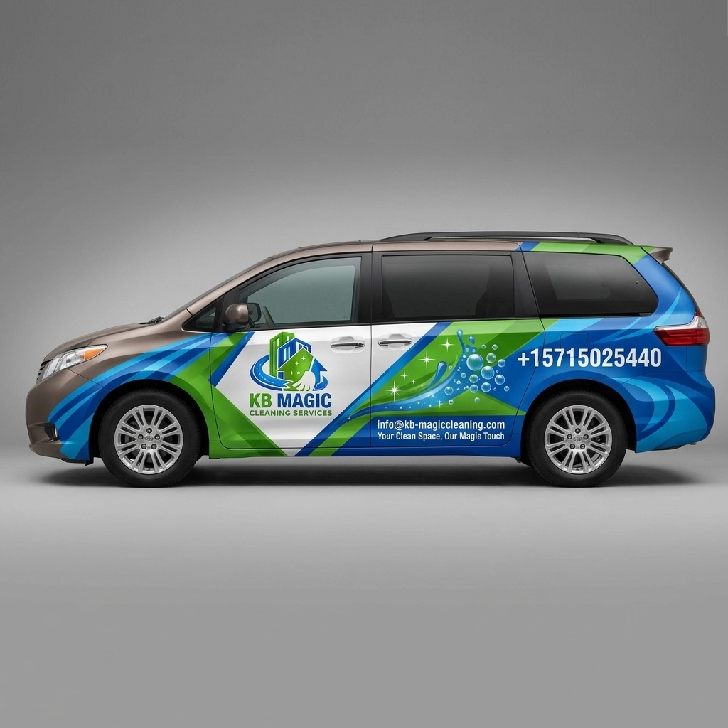 2014 Toyota Sienna LE wrap concept