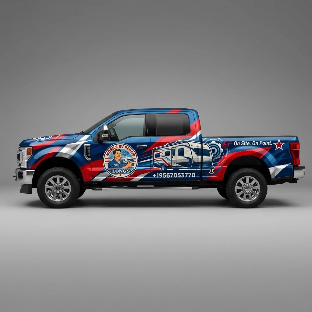 2022 Ford F-350 Super Duty Lariat wrap concept