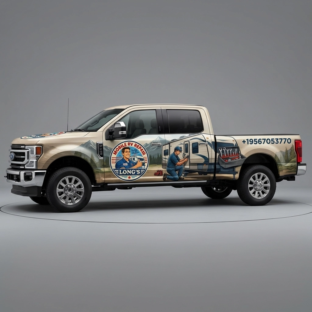 2022 Ford F-350 Super Duty Lariat wrap concept