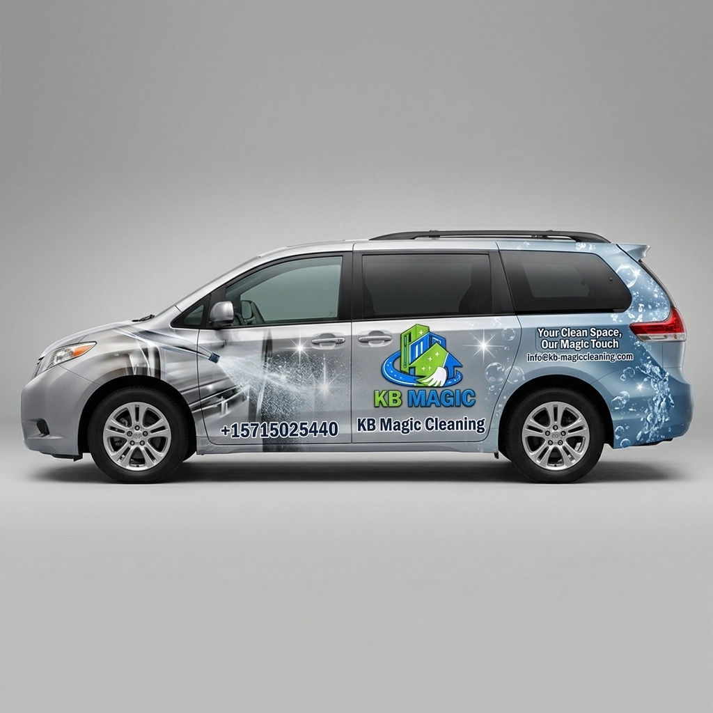 2014 Toyota Sienna LE wrap concept