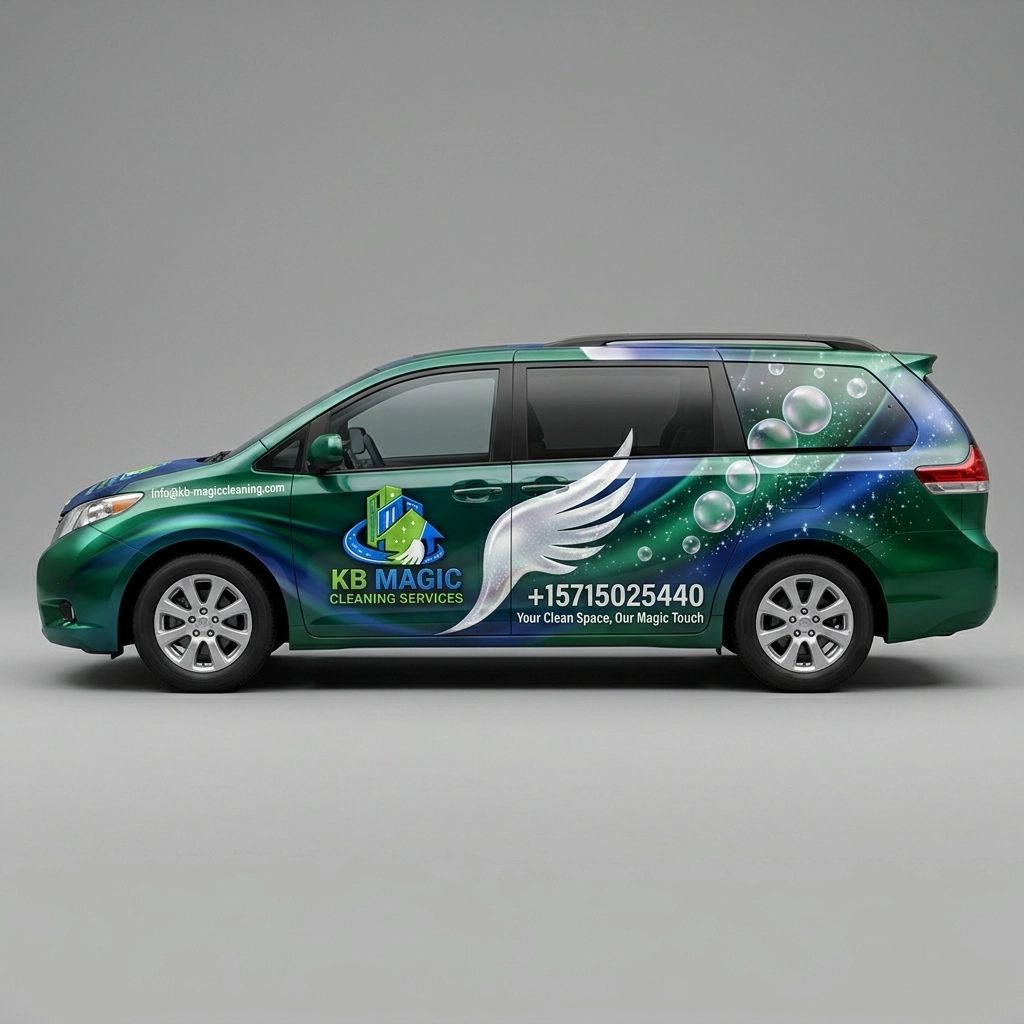 2014 Toyota Sienna LE wrap concept