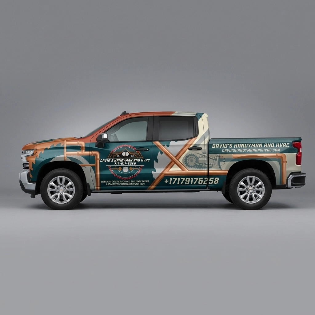 2019 Chevrolet Silverado 1500 RST wrap concept