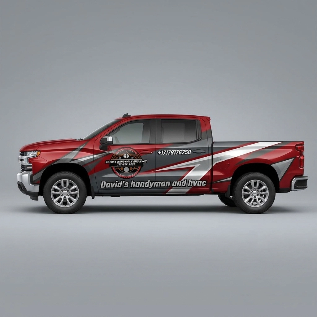 2019 Chevrolet Silverado 1500 RST wrap concept