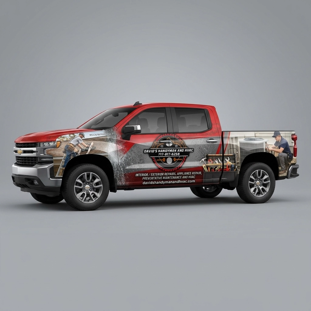 2019 Chevrolet Silverado 1500 RST wrap concept