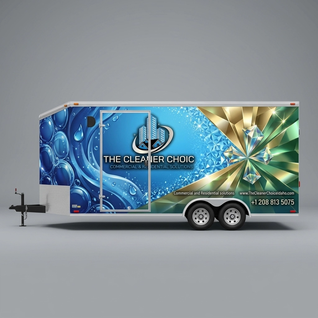 V-Nose Trailer wrap concept