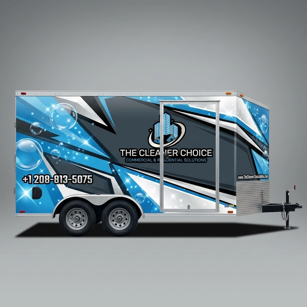 V-Nose Trailer wrap concept