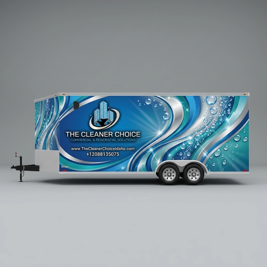 V-Nose Trailer wrap concept